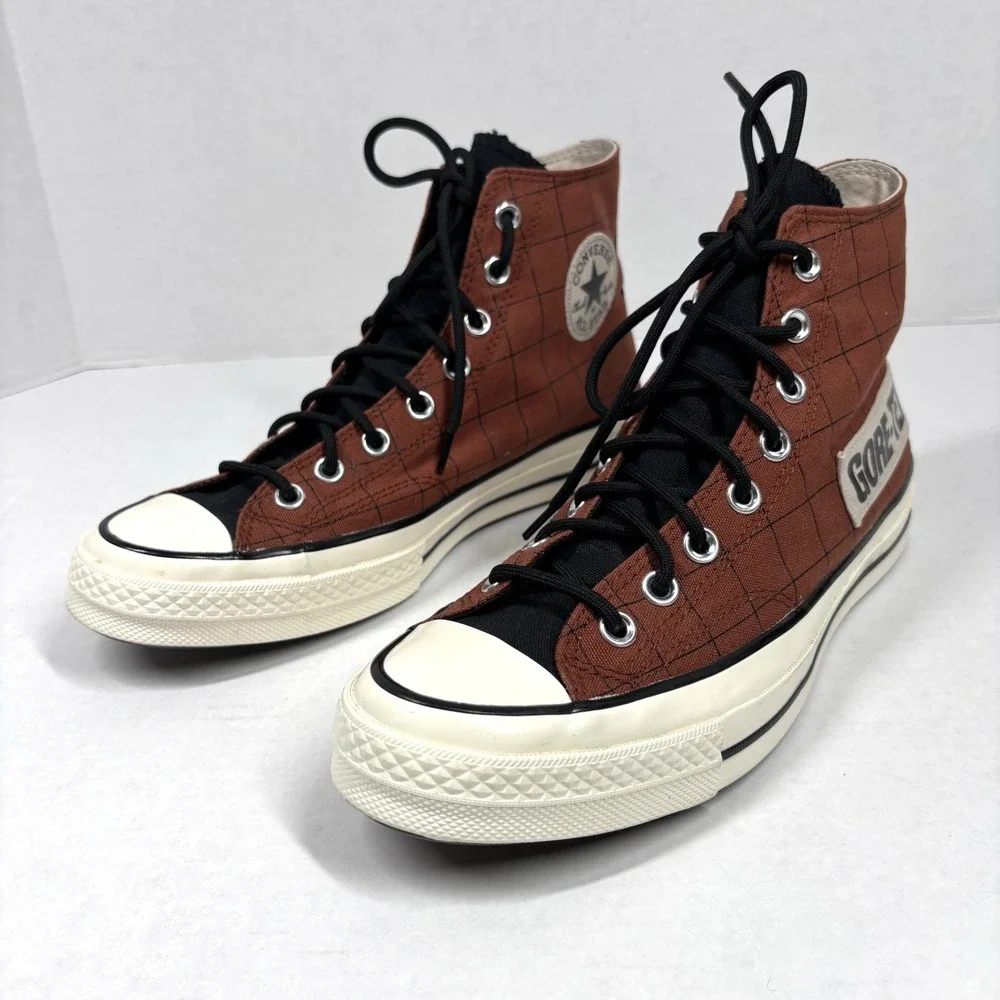 Converse Chuck 70 GTX 171442c CEDAR /BLACK Sneakers GoreTex Mens 8.5 Womens 10.5